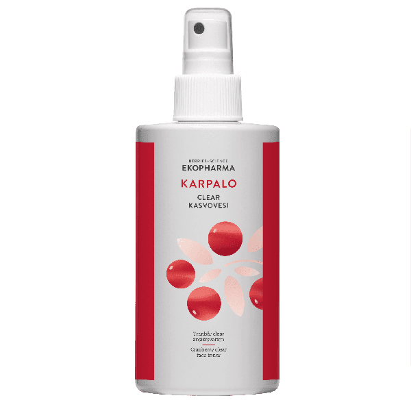 Ekopharma Karpalo Clear Kasvovesi 250 ml