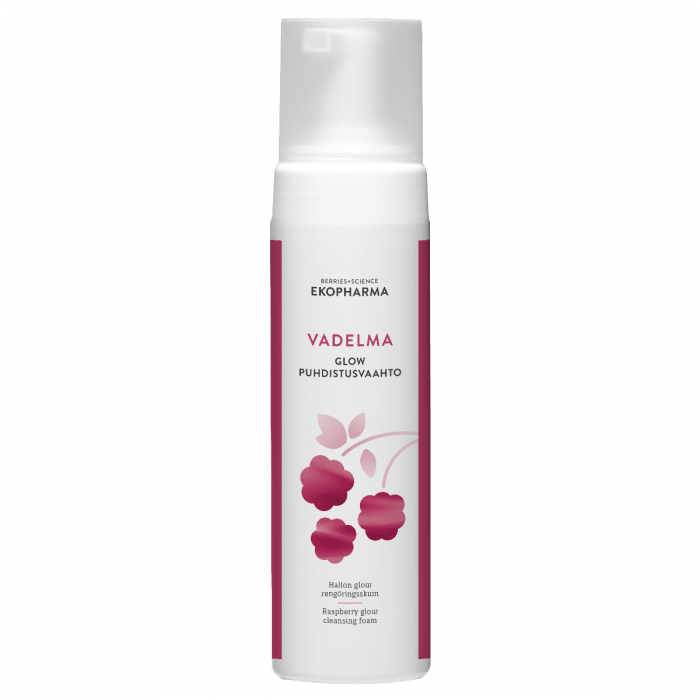 Ekopharma Vadelma Glow Puhdistusvaahto 200ml