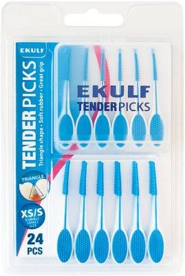 Ekulf Tenderpicks Kumihammastikut XS/S 24 kpl