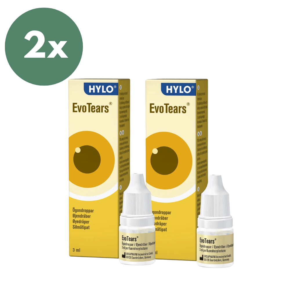 EvoTears lipidipuutokseen 2 x 3 ml