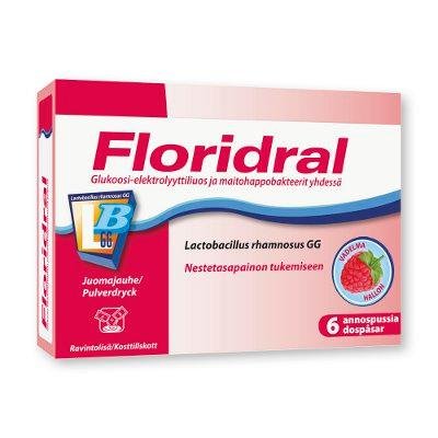 Floridral Vadelma Annosjauhe 6x6,8 g