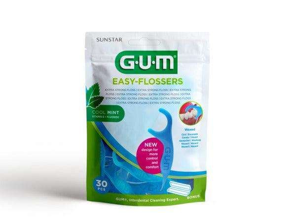 Gum Easy-Flossers Mint kpl