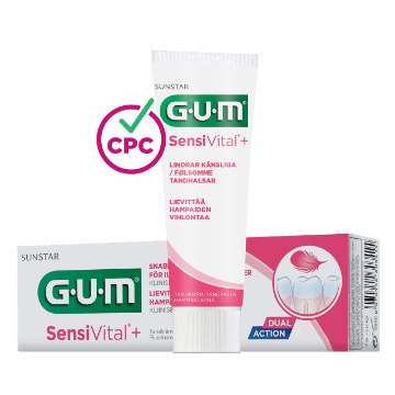 Gum Sensivital+ Hammastahna 75 ml