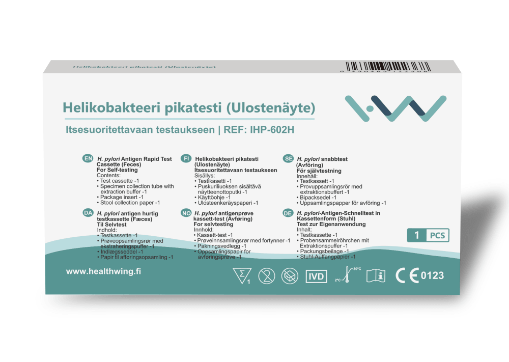 H&W Helikobakteeri Pikatesti 1 kpl