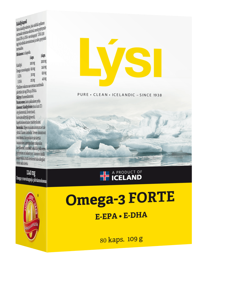 Lysi Omega-3 Forte 80 kaps