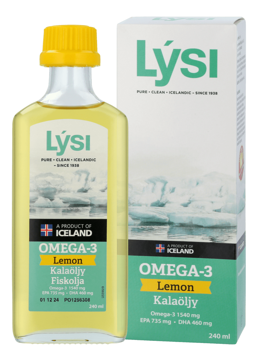 Lysi Omega-3 Lemon 240 ml