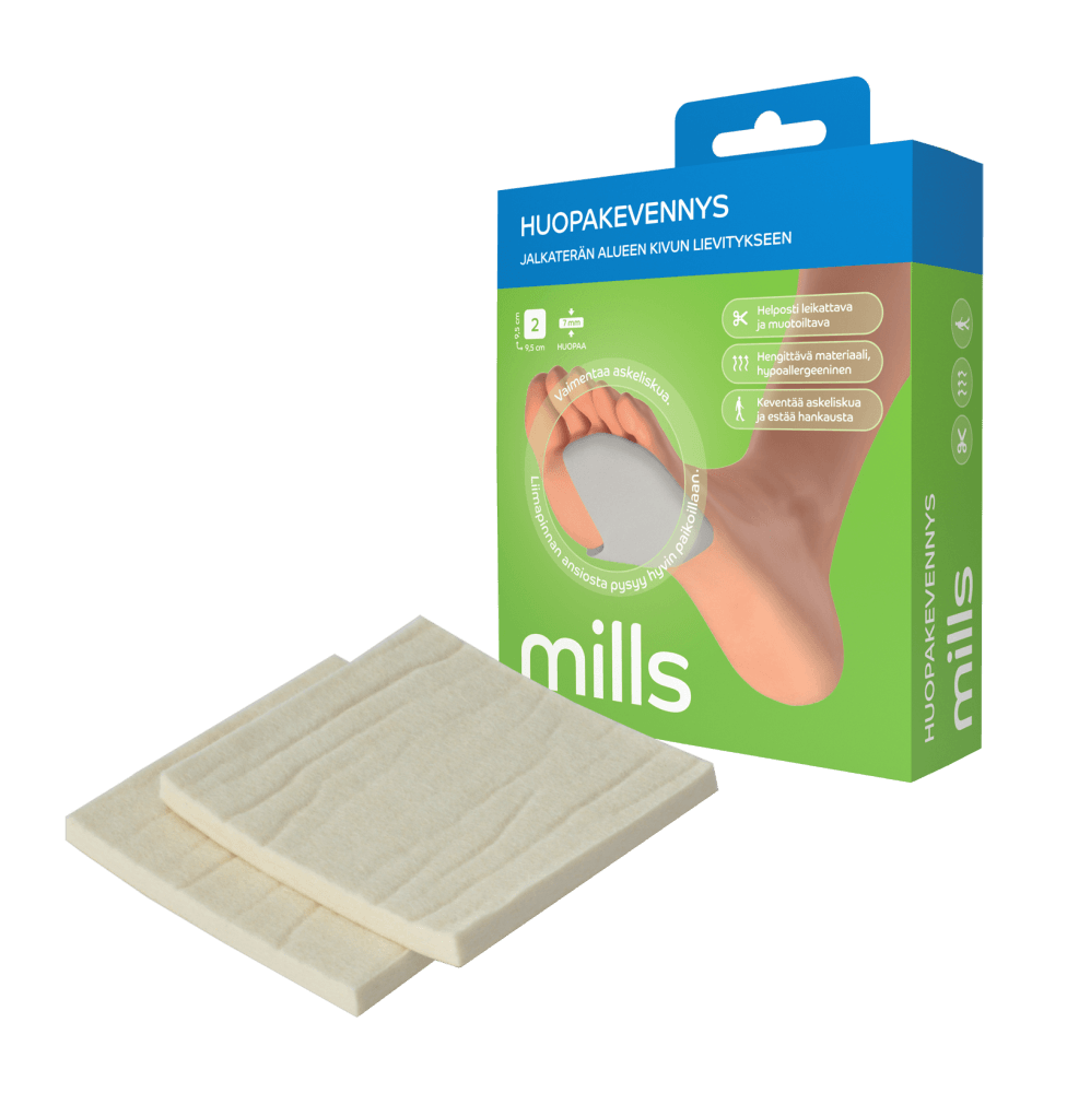 Mills Huopakevennys, 9,5 X 9,5 cm 2 kpl