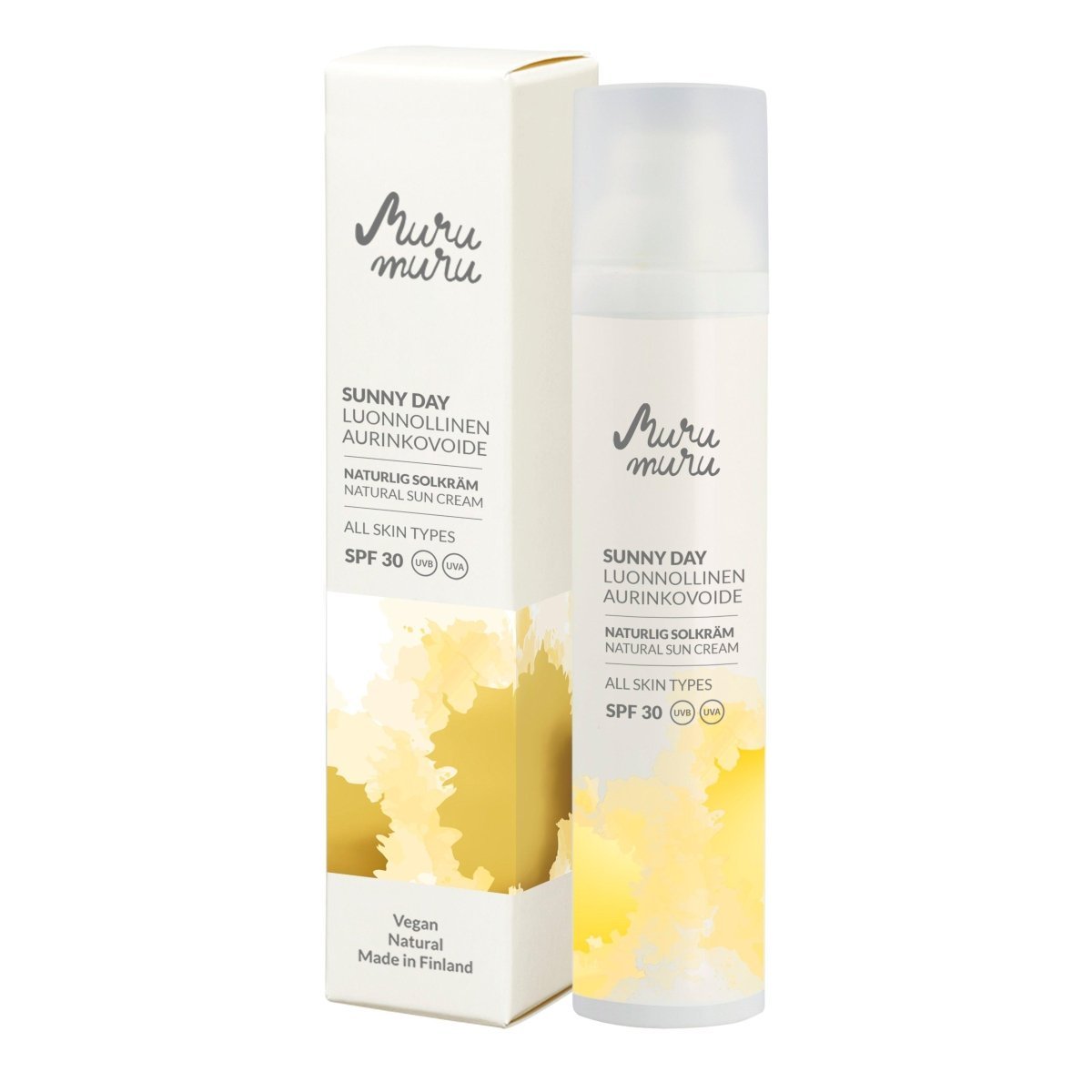 Murumuru Sunny Day Luonnollinen Aurinkovoide SPF 30