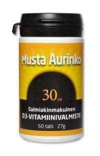 Musta Aurinko D3 30 mikrog 60 tabl