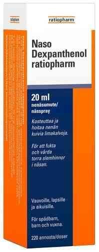 Naso Dexpanthenol Ratiopharm 20 ml