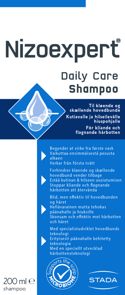 Nizoexpert Daily Care Shampoo, Oily Scalp 200 ml 200 ml