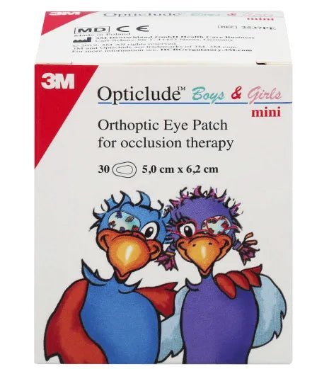 OPTICLUDE silmälappu kuviollinen Boys &Girls 30 kpl, Maxi 30 kpl