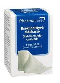 Pharmacare Itsekiinn. Sideharso 6cm x 4M 1 kpl