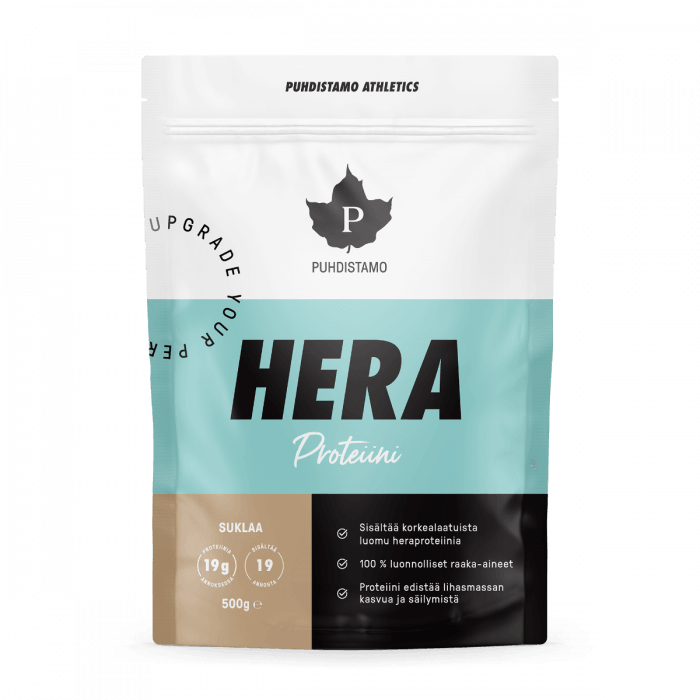 Puhdistamo Athletics Hera Suklaa 500 g - Heraproteiini
