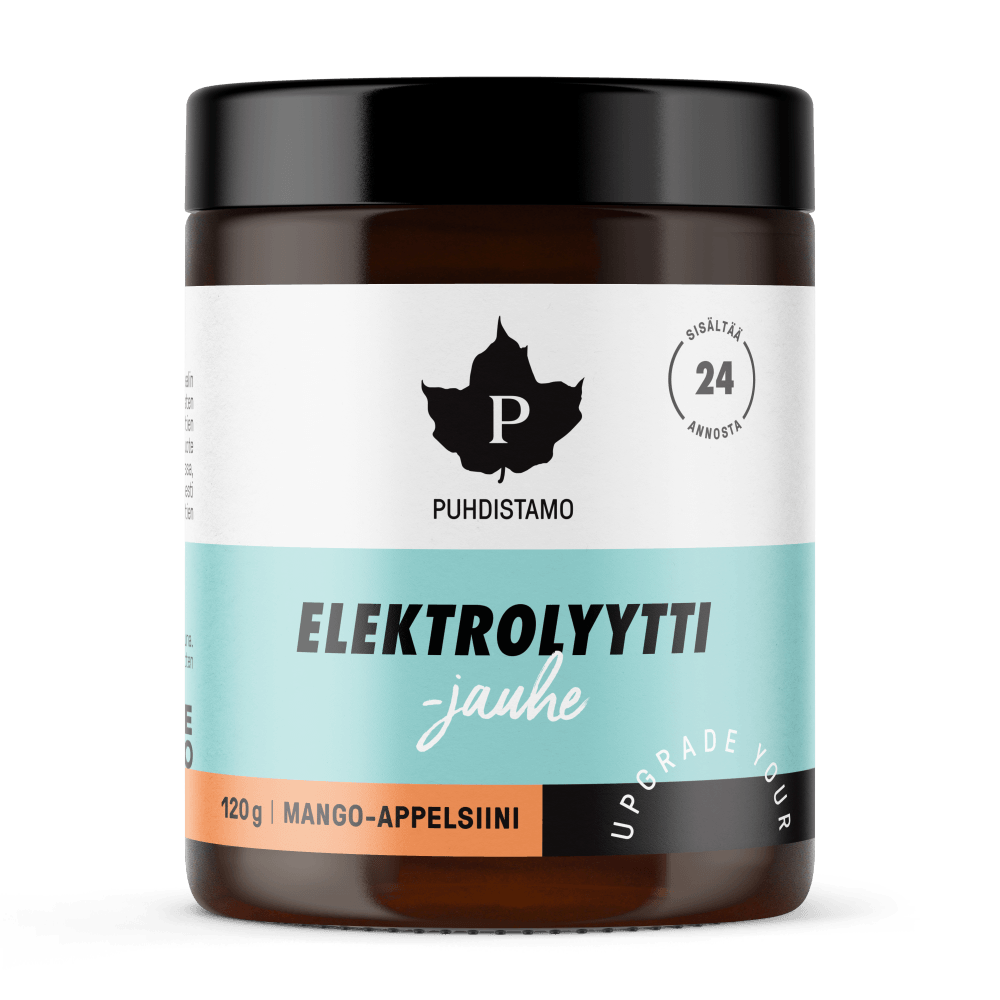 Puhdistamo Elektrolyyttijauhe Mango-Appelsiini, 120 g / 240 g 120 g