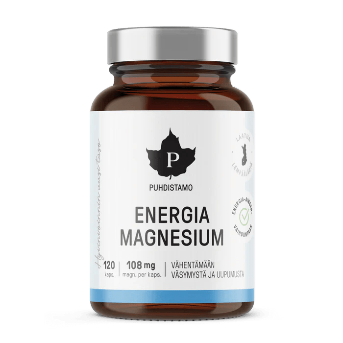 Puhdistamo Energia Magnesium 120 tabl.