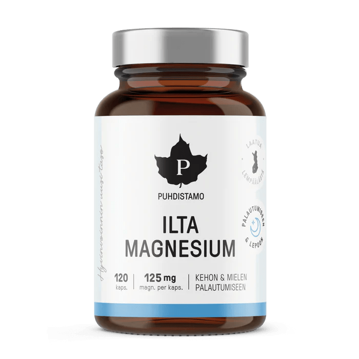 Puhdistamo Ilta Magnesium kaps