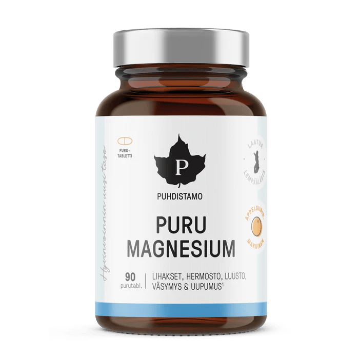 Puhdistamo Puru Magnesium 90 tabl.