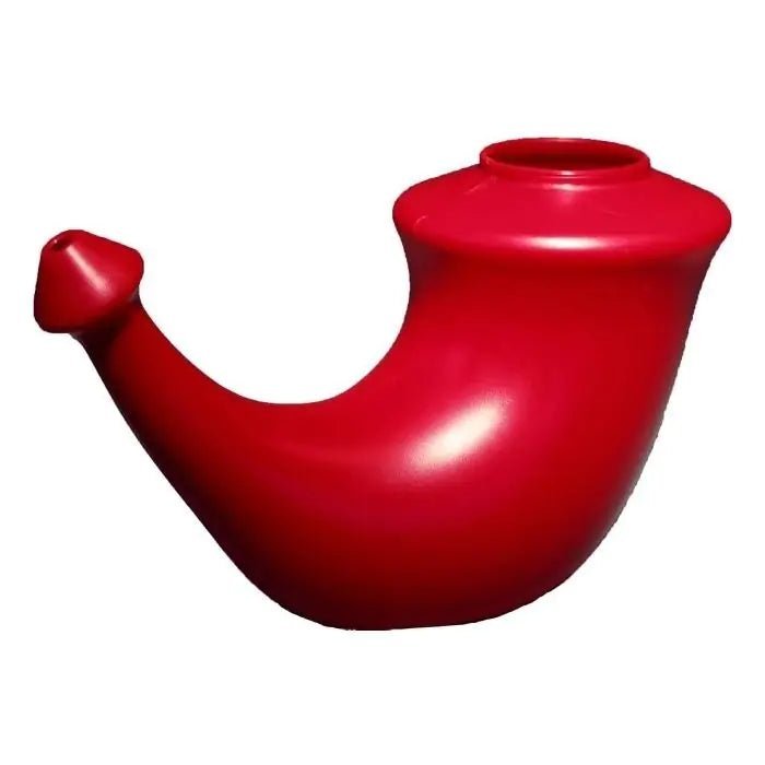 Sarvikuono Nenänhuuhtelukannu Punainen 1 kpl