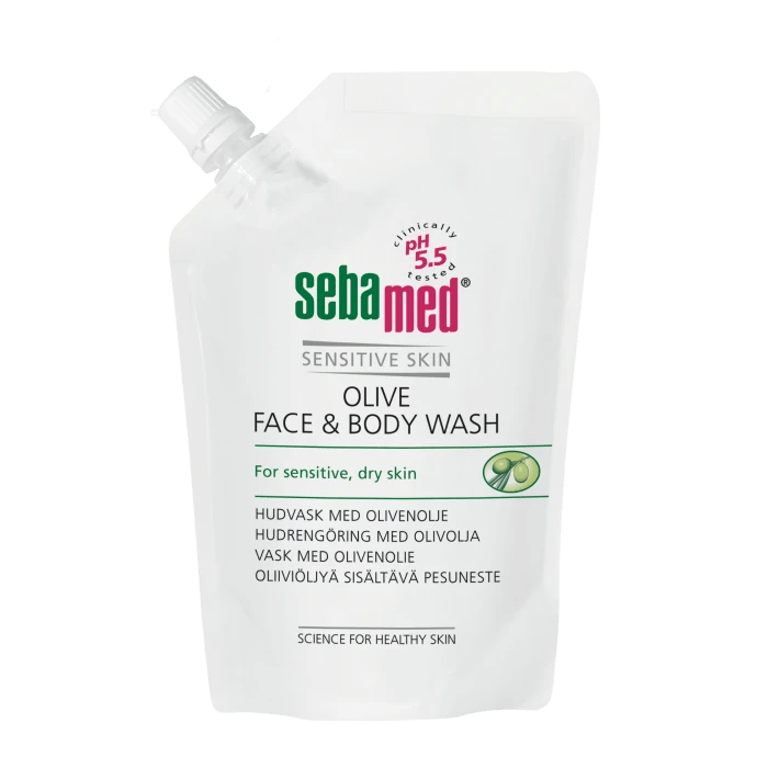 Sebamed Olive Face&Body Wash Pesuneste Täyttöpakkaus ml