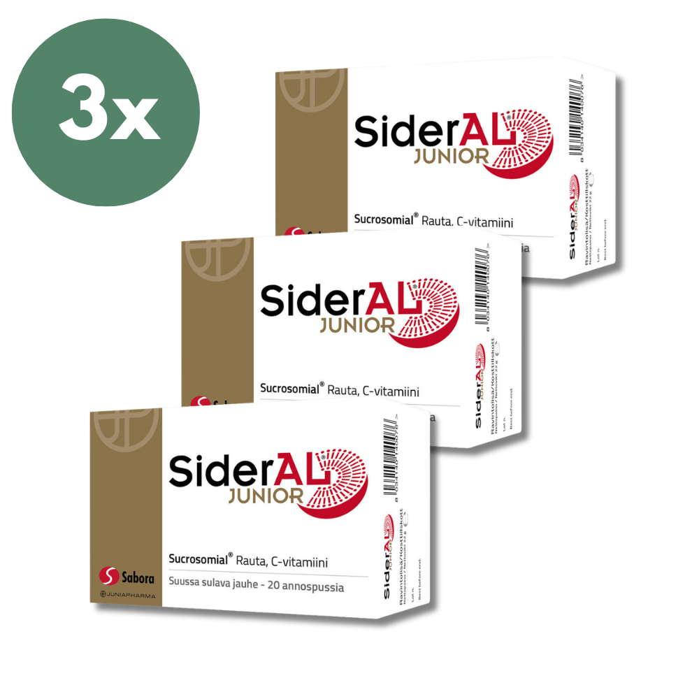 Sideral Junior 14 mg, 3x20 pss