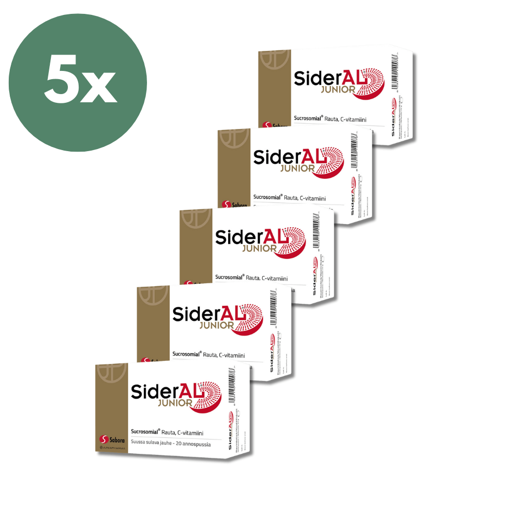 Sideral Junior 14 mg, 5x20 pss
