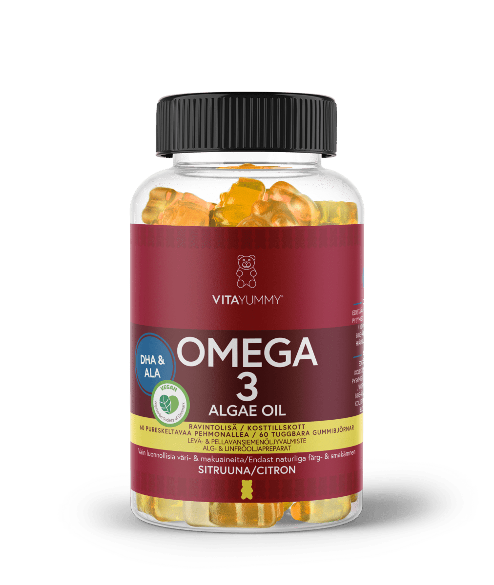VitaYummy Omega 3 Lemon 60 kpl