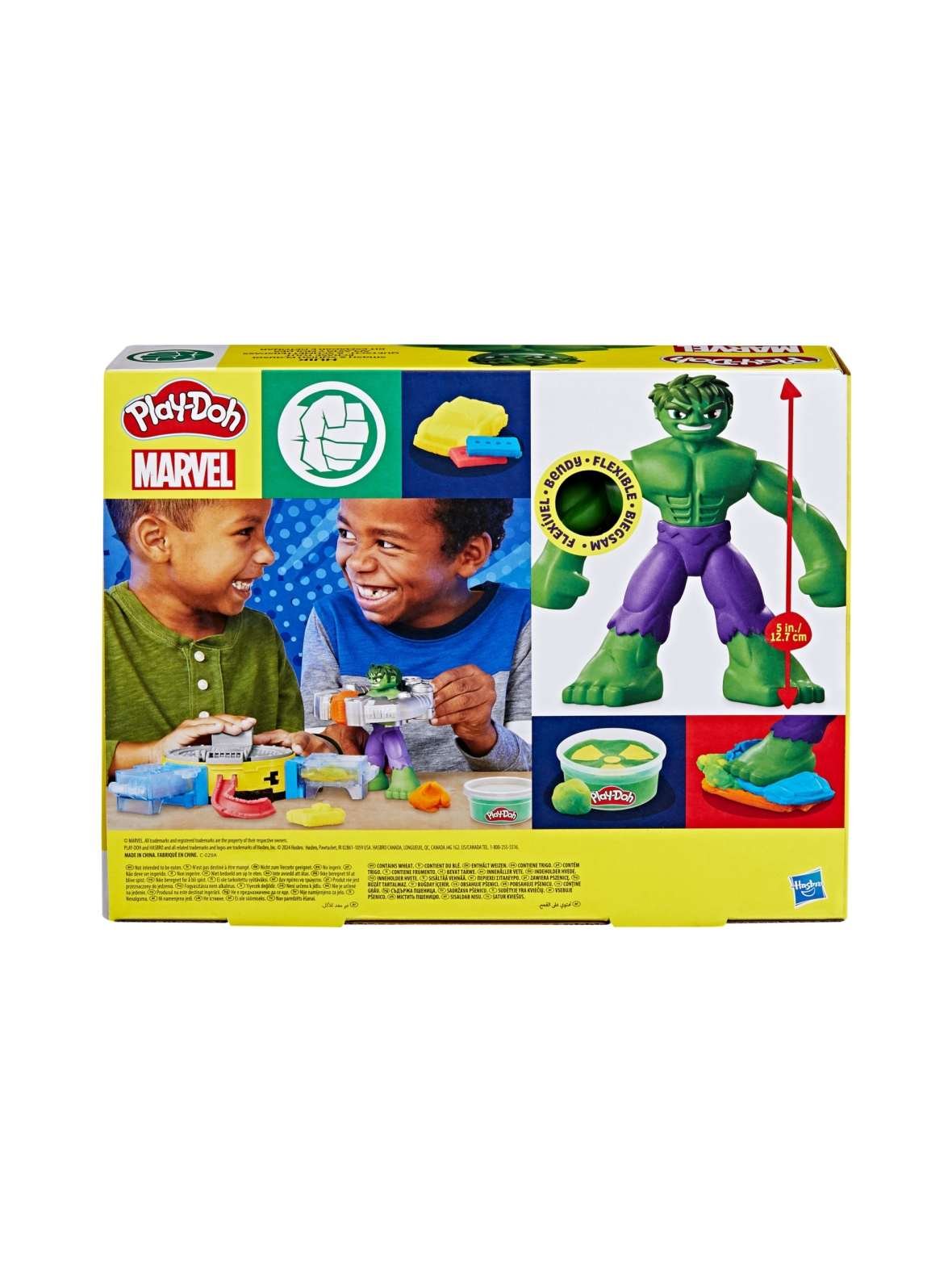 Play-doh leikkisetti hulk murskaa ja litistää