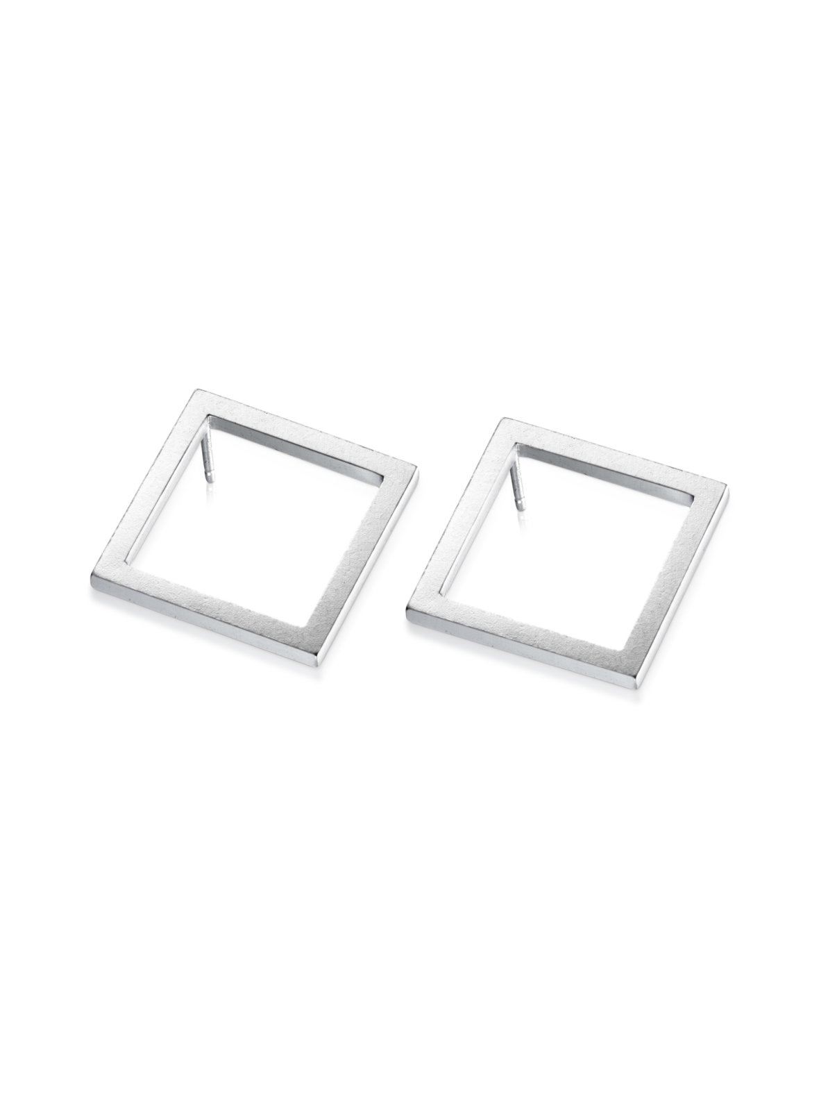 Muoto square earrings, medium