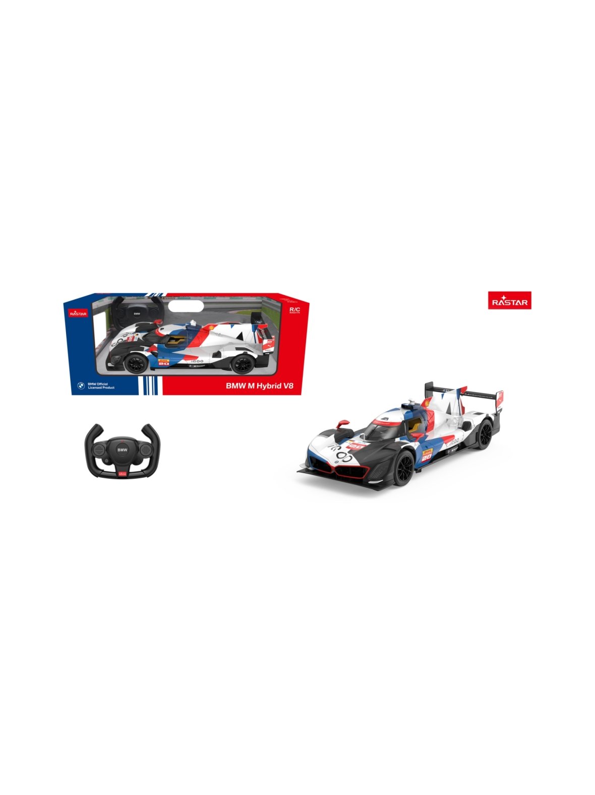 Rastar kauko-ohjattava auto bmw m hybrid v8, 1:14