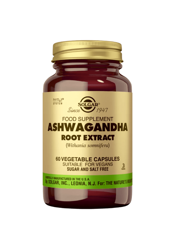 Solgar Ashwagandha juuriuute 60 kaps 60 kaps