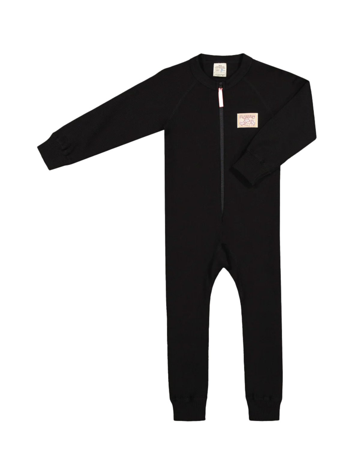 Ruskovilla välihaalari terättä 80 - 120 cm - villa musta