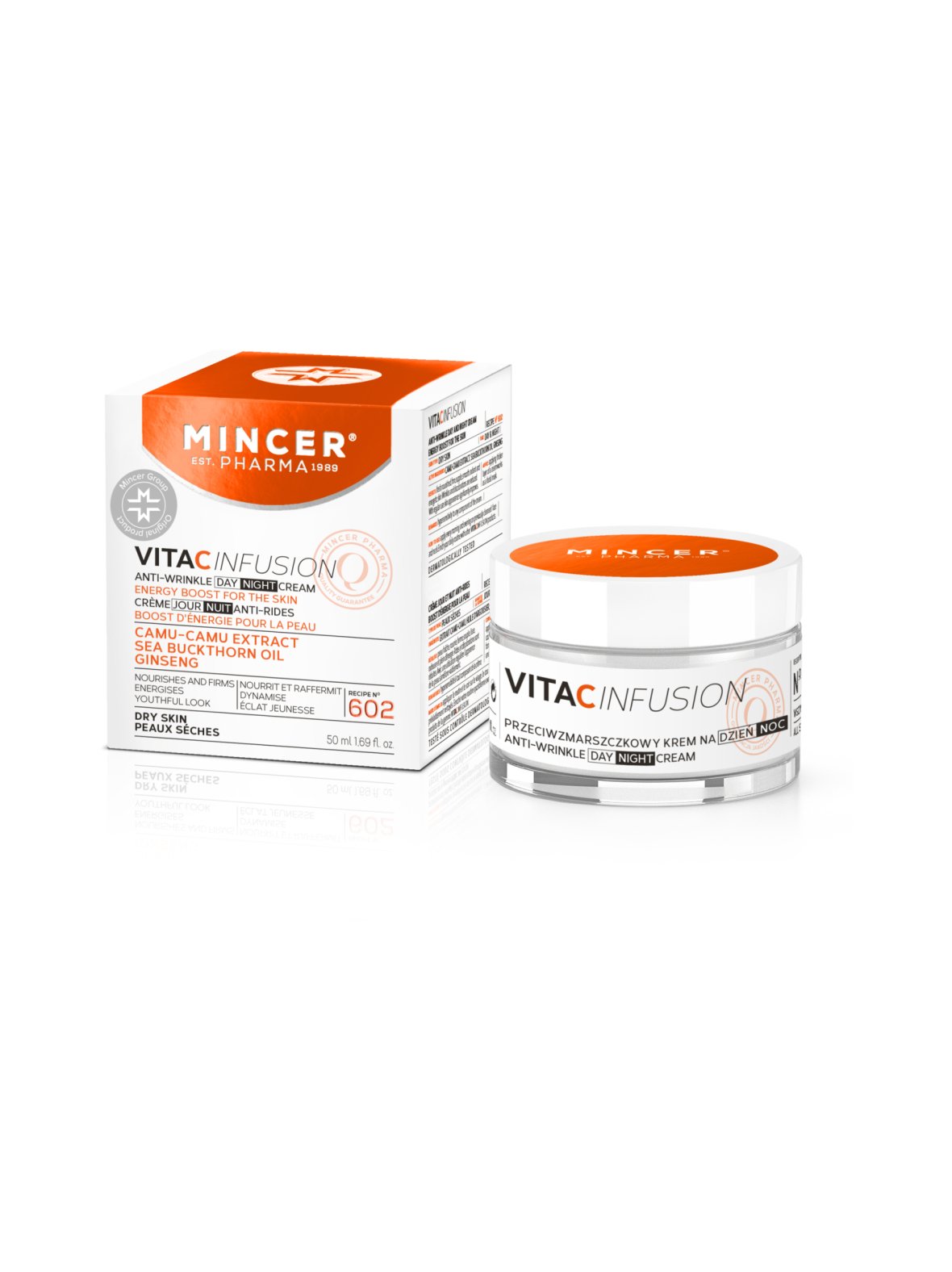 Vitac anti-wrinkle day&night cream -kirkastava 24h kosteusvoide 50ml