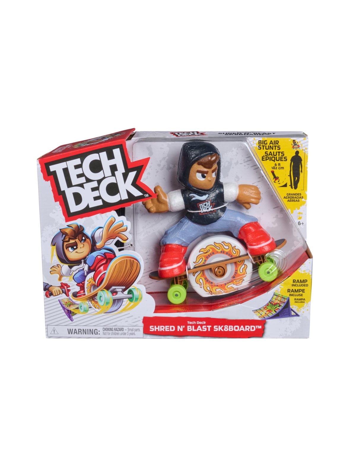 Tech deck sormiskeittisetti shred n blast