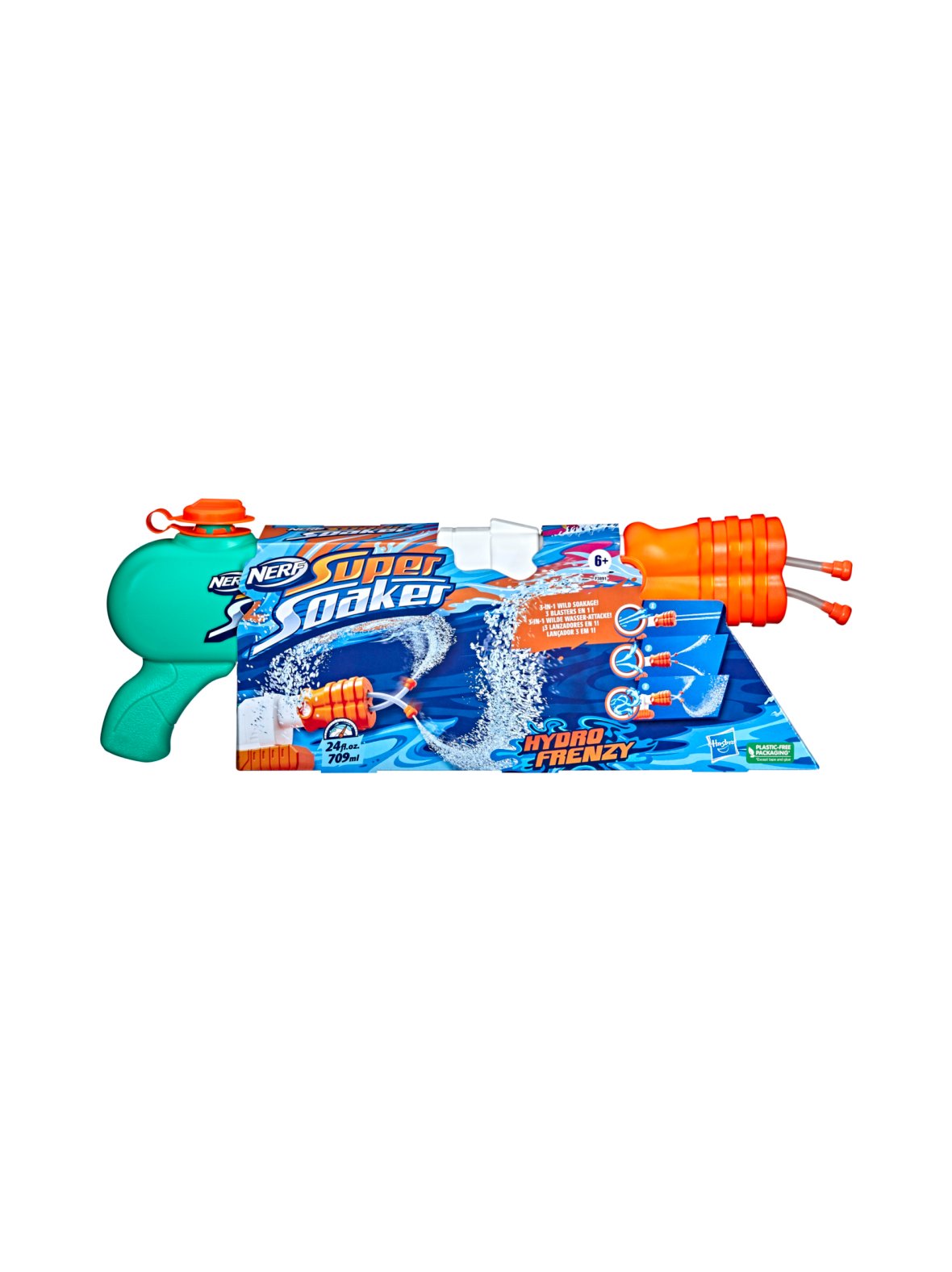 Nerf supersoaker vesipyssy hydro frenzy
