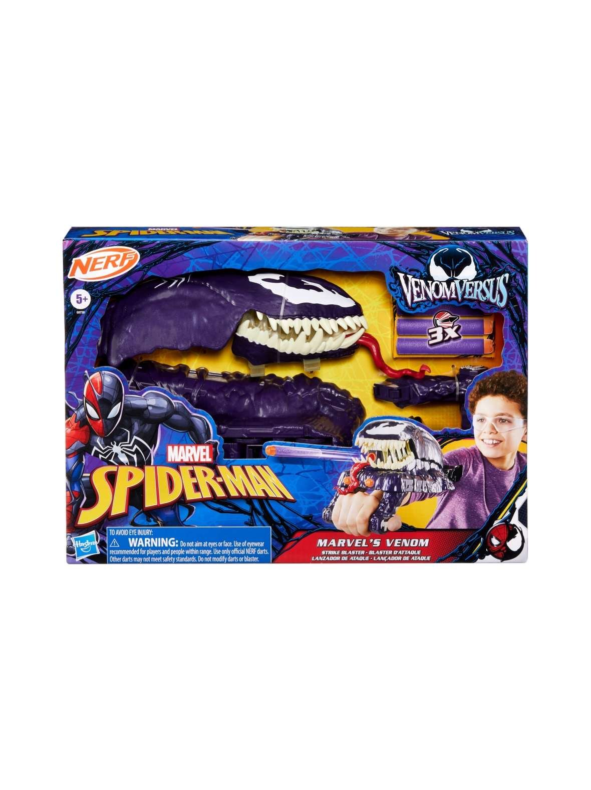 Spider-man nerf leikkipyssy venom verse