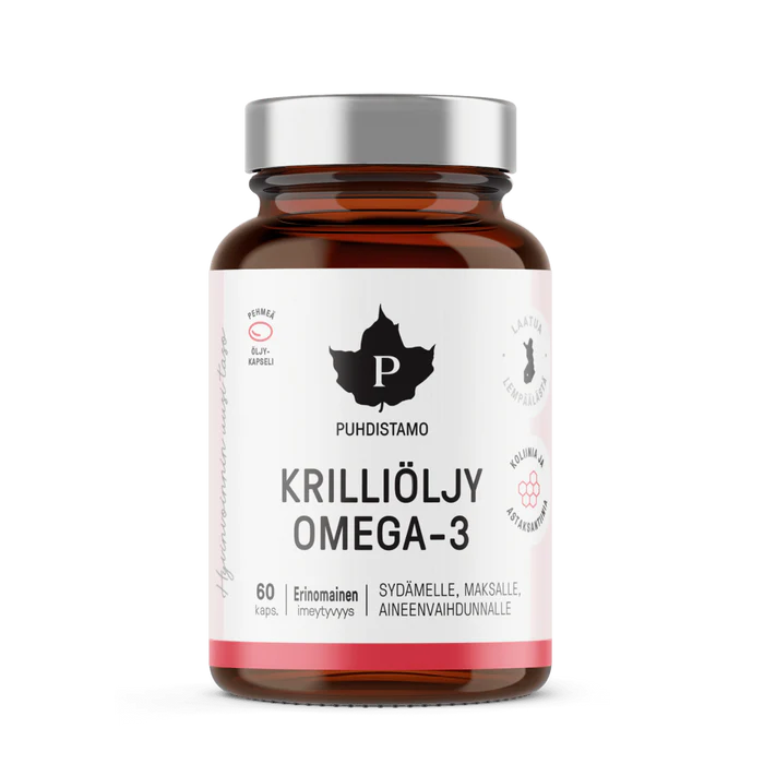 Puhdistamo Krilliöljy Omega-3 kaps