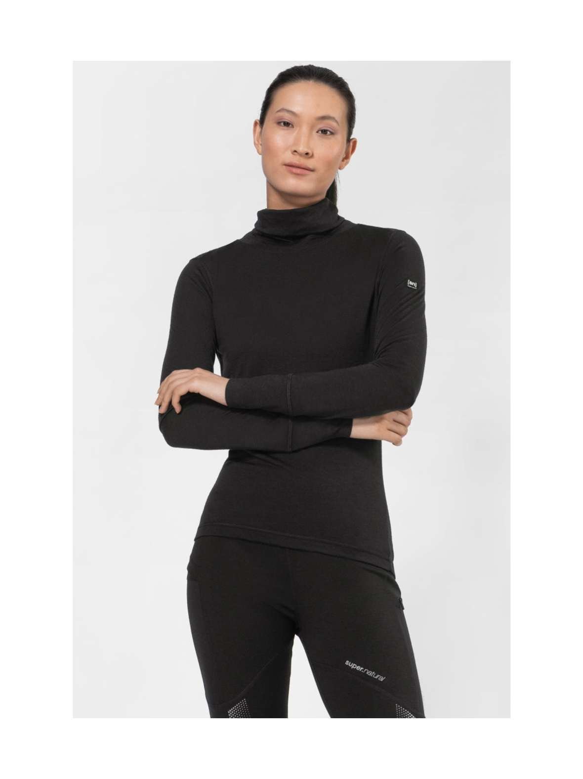 Naisten skiing roll neck paita