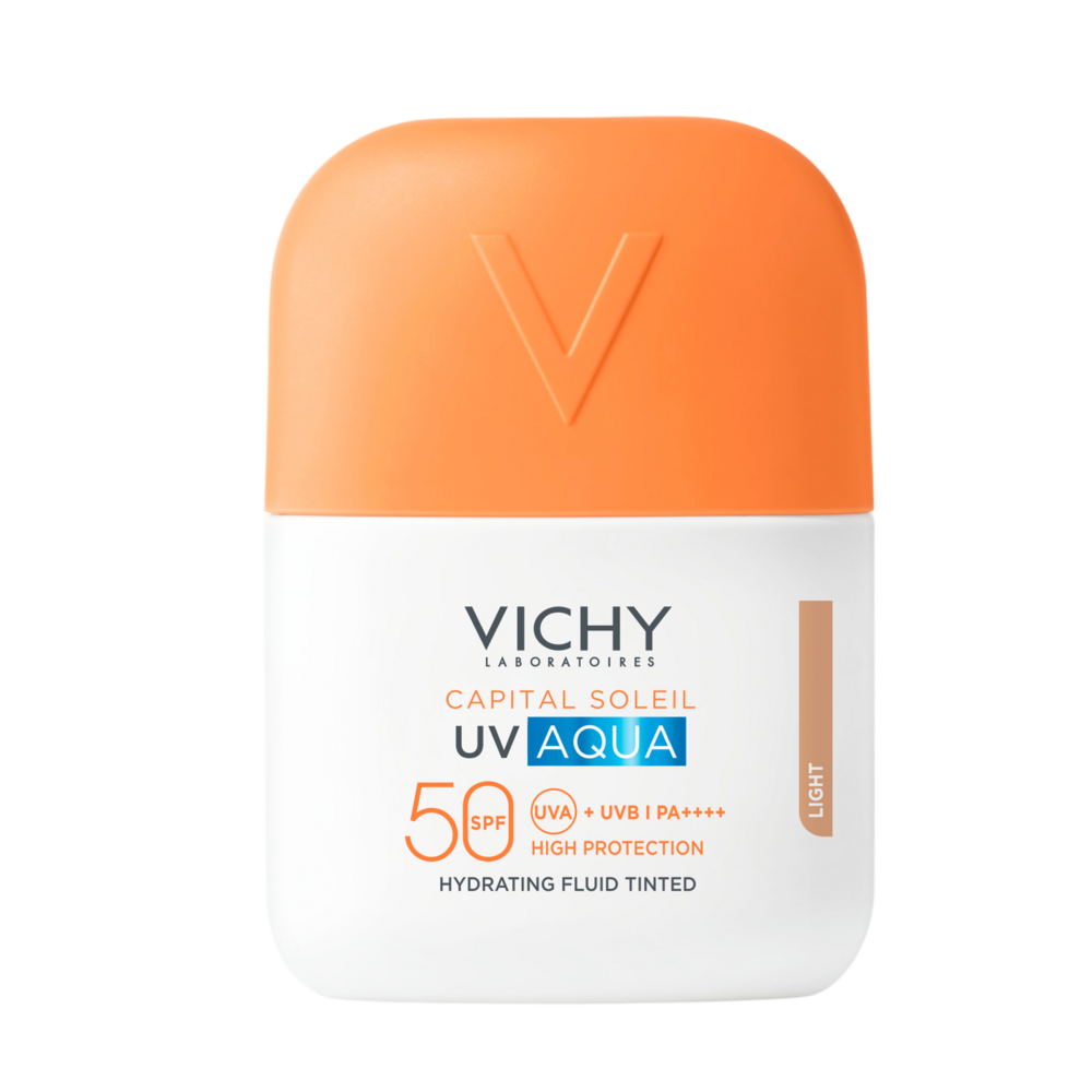 Vichy CS UV-Aqua Fluid Tinted SPF50 sävytetty aurinkosuojavoide 50 ml