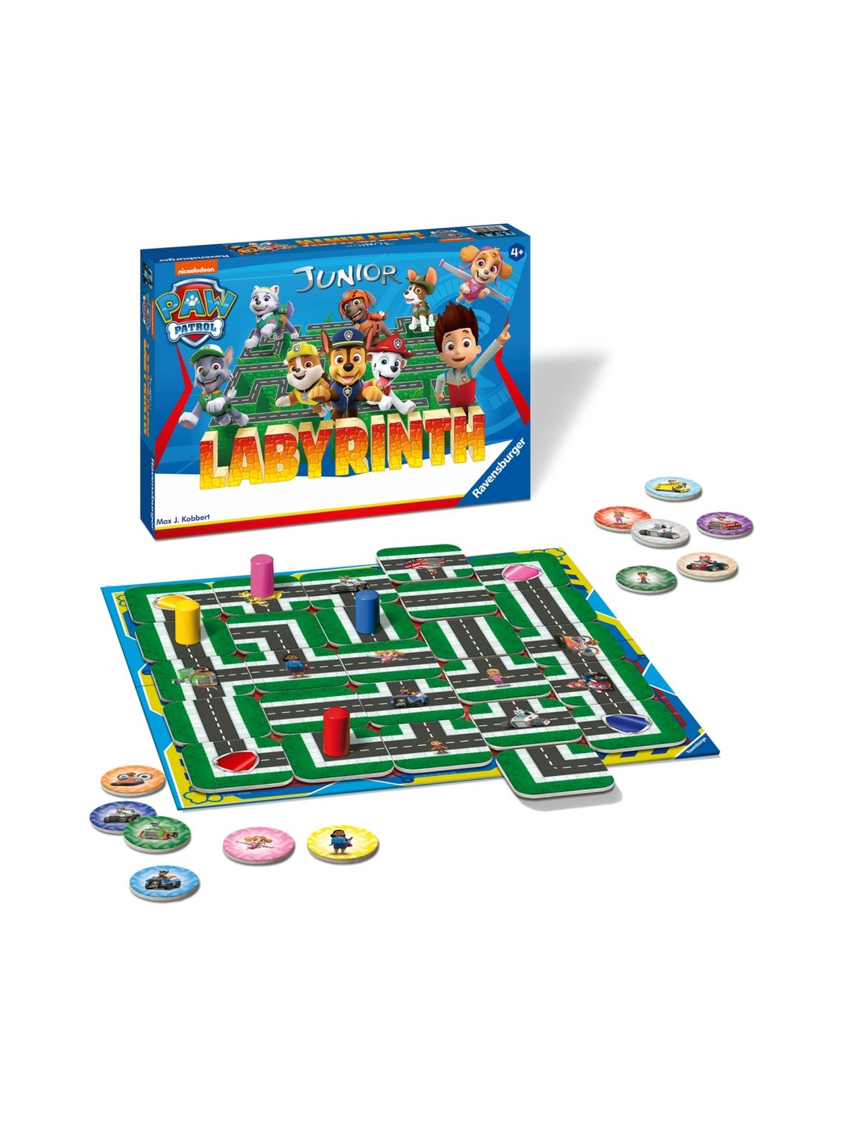 Ravensburger paw patrol junior labyrinth fin lautapeli