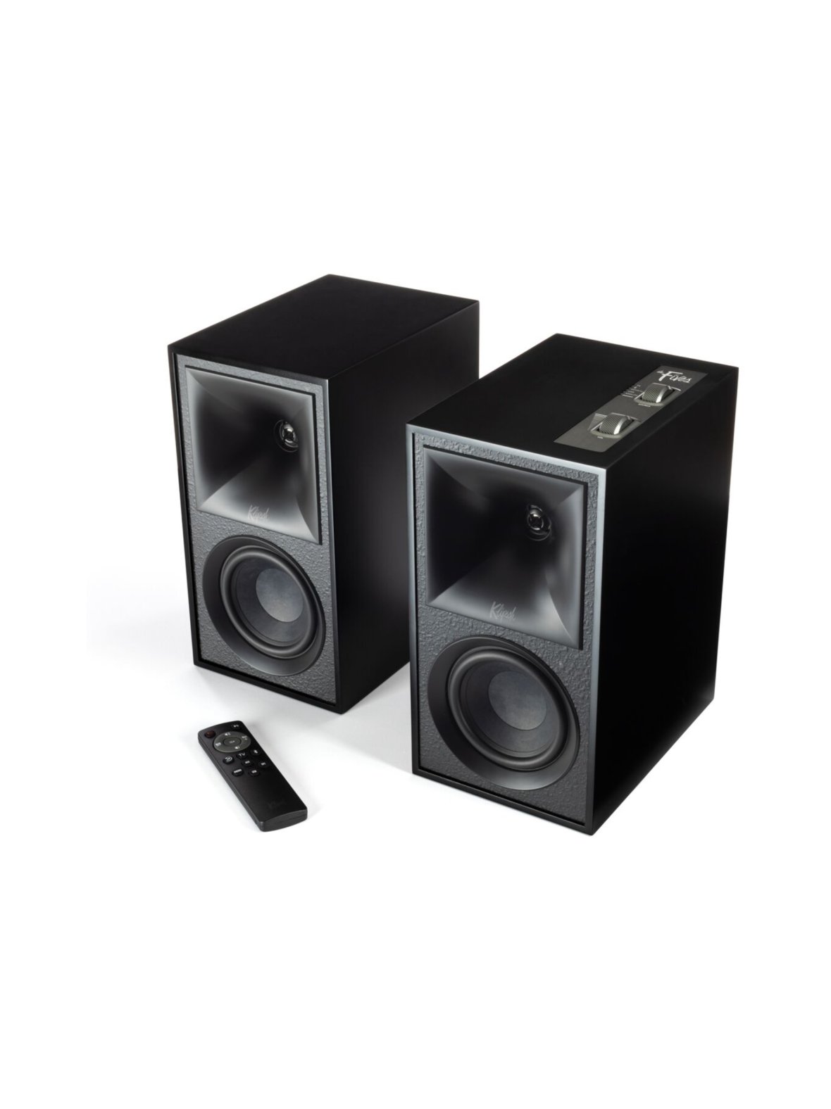 The fives -aktiivikaiutinpari, mattamusta