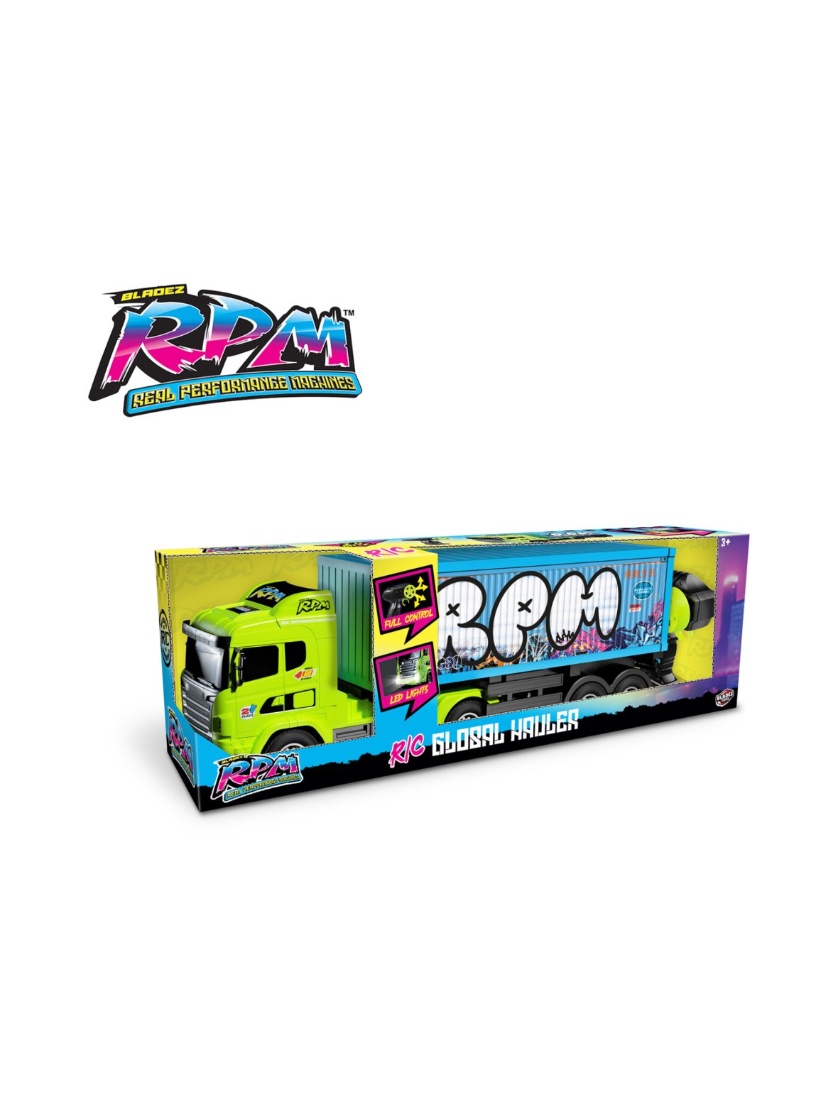 Radio-ohjattava rekka-auto rpm global hauler, 55cm