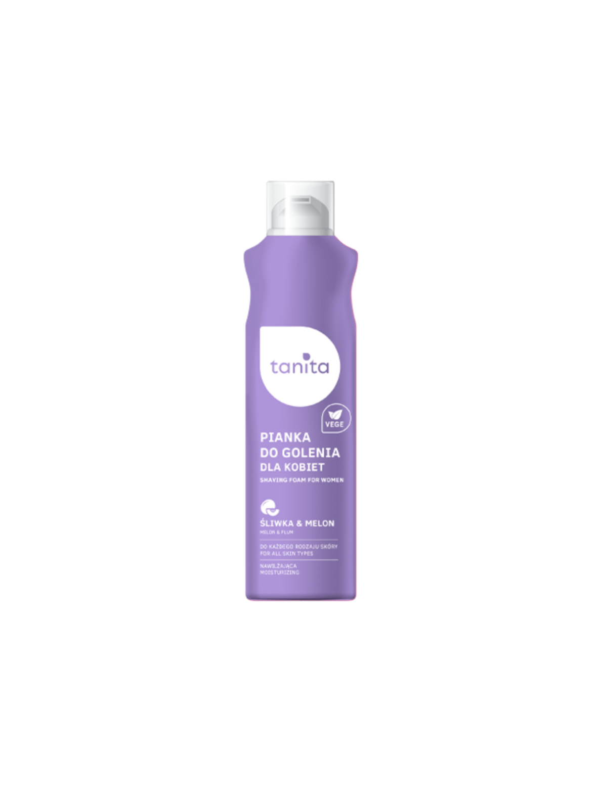 Shaving foam for women plum&melon -ihokarvanajovaahto 200ml