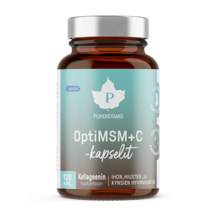 Puhdistamo OptiMSM + C 120 kaps 120