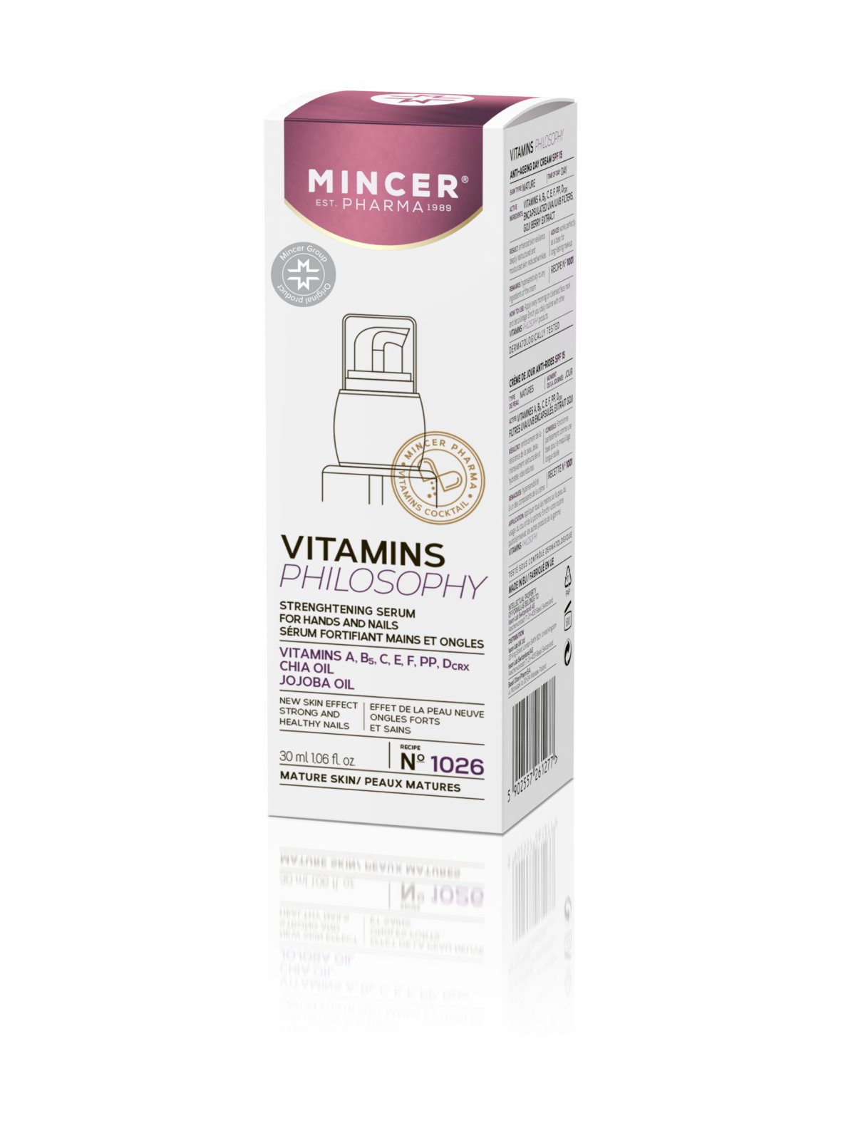 Vitaminsphilosophy strenghtening serum for hands&nails -käsivoideseerumi 30ml