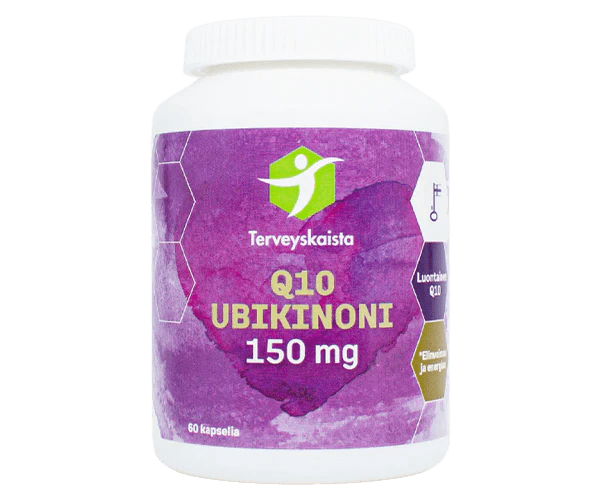 Terveyskaista Ubikinoni 150 mg 60 kaps 60 kaps
