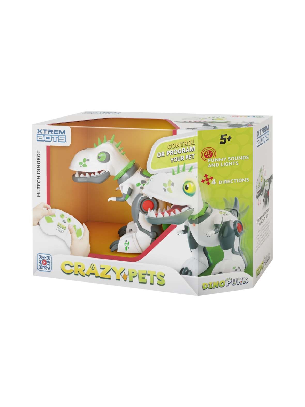 Xtrem bots crazy pets robotti dino punk