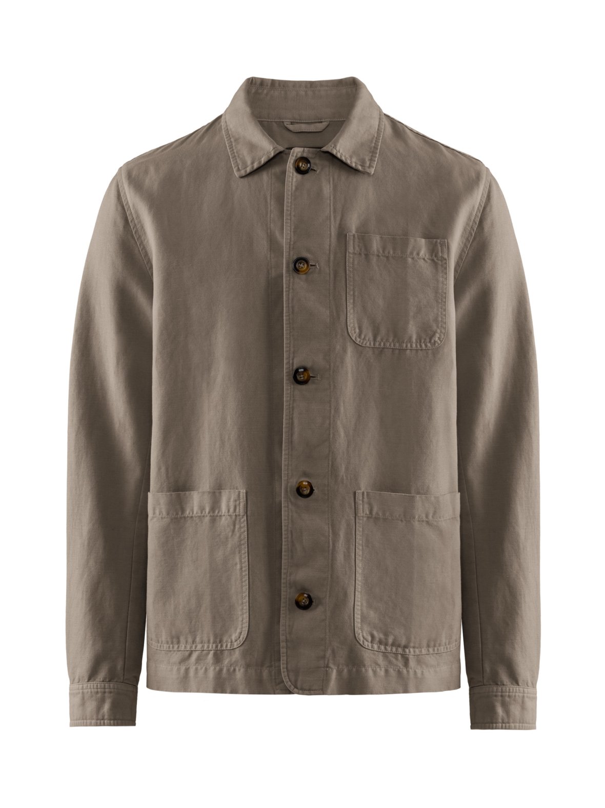 Walt linen overshirt -paitatakki