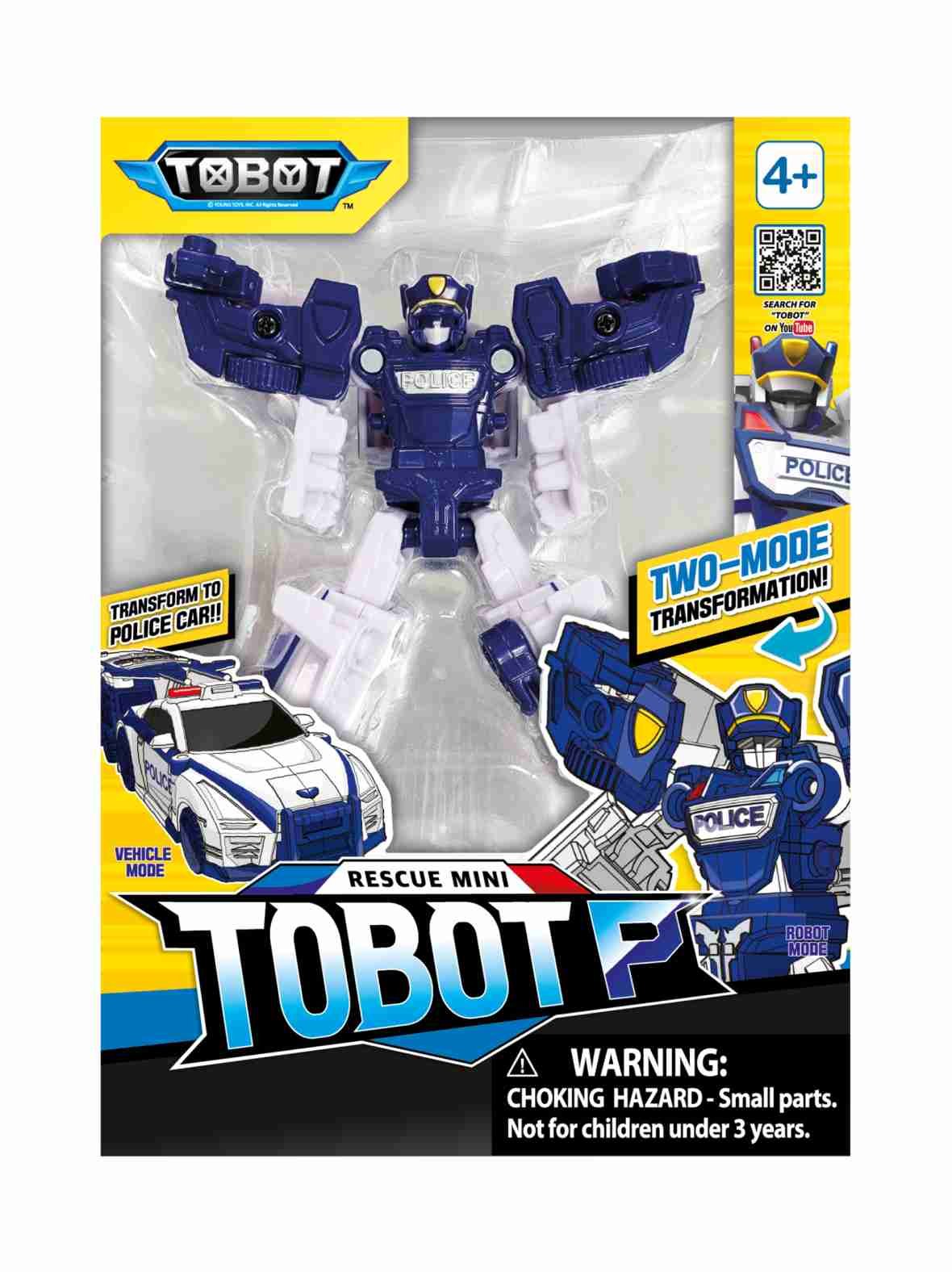 Tobot tobot l mini toimintahahmo, 18 cm