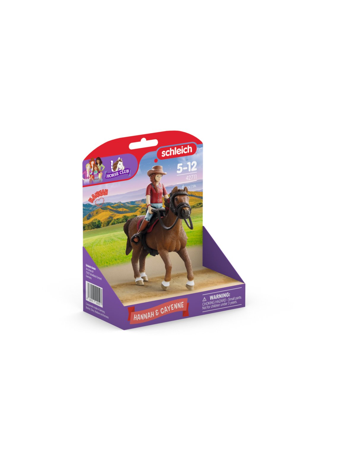 Schleich horse club hannah ja cayenne